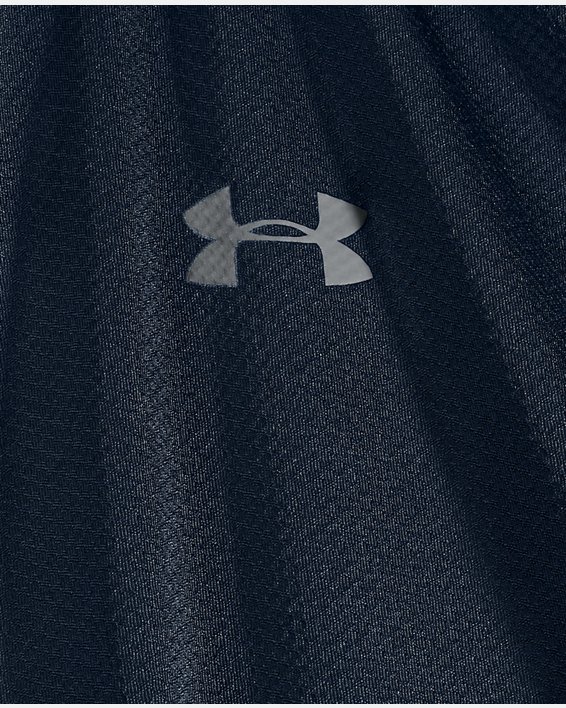 Men's UA Performance Textured Long Sleeve Polo, Blue, pdpMainDesktop image number 4